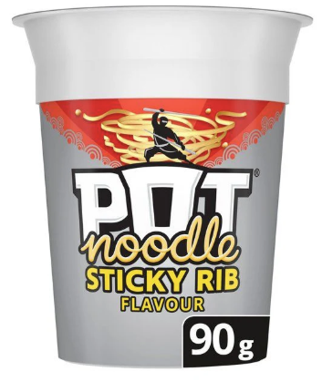 Pot Noodle Sticky Rib 90g
