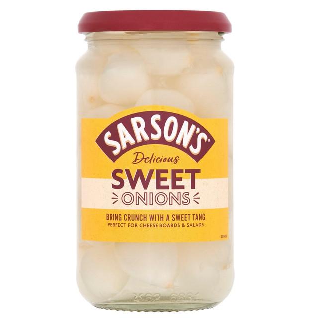 Sarson's Sweet & Mild Silverskin Onions 460g