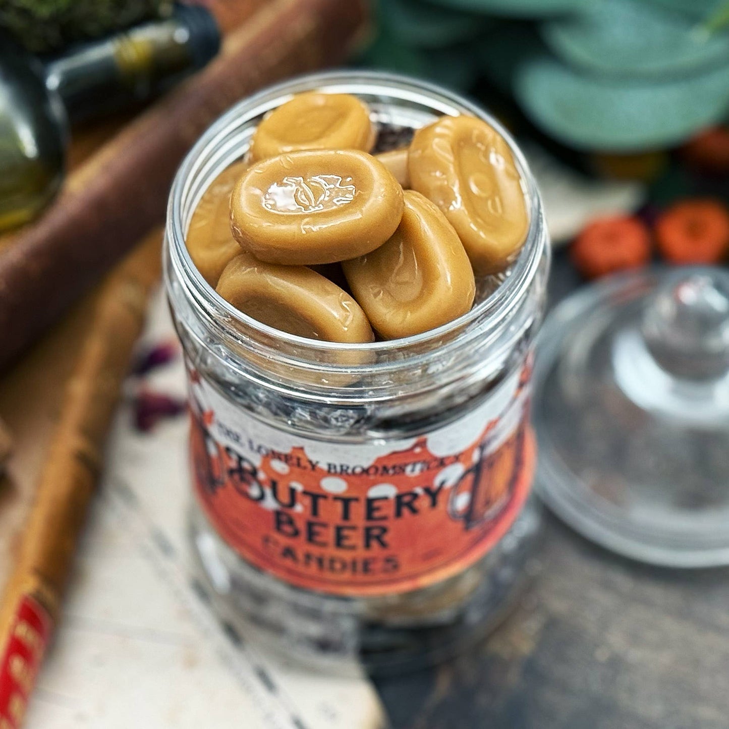 Butterbeer Candies Jar