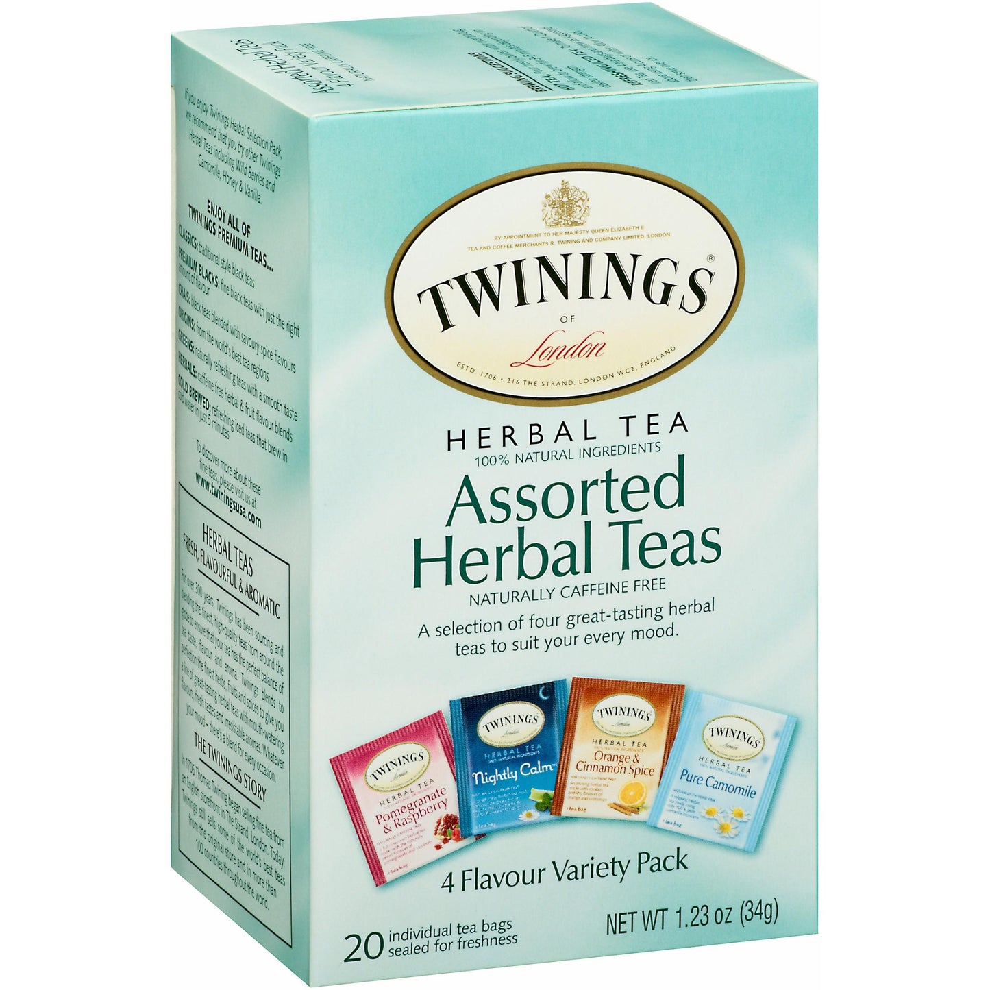 Twinings Assorted Herbal Teas 20ct