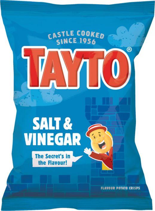 Tayto NI Salt & Vinegar Crisps 32.5g