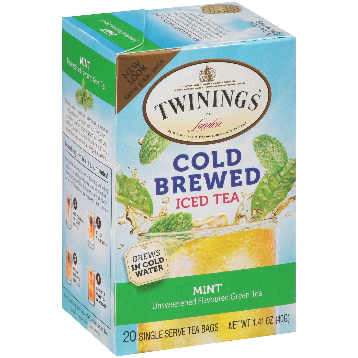 Twinings Mint Cold Brewed Iced Tea 20bags