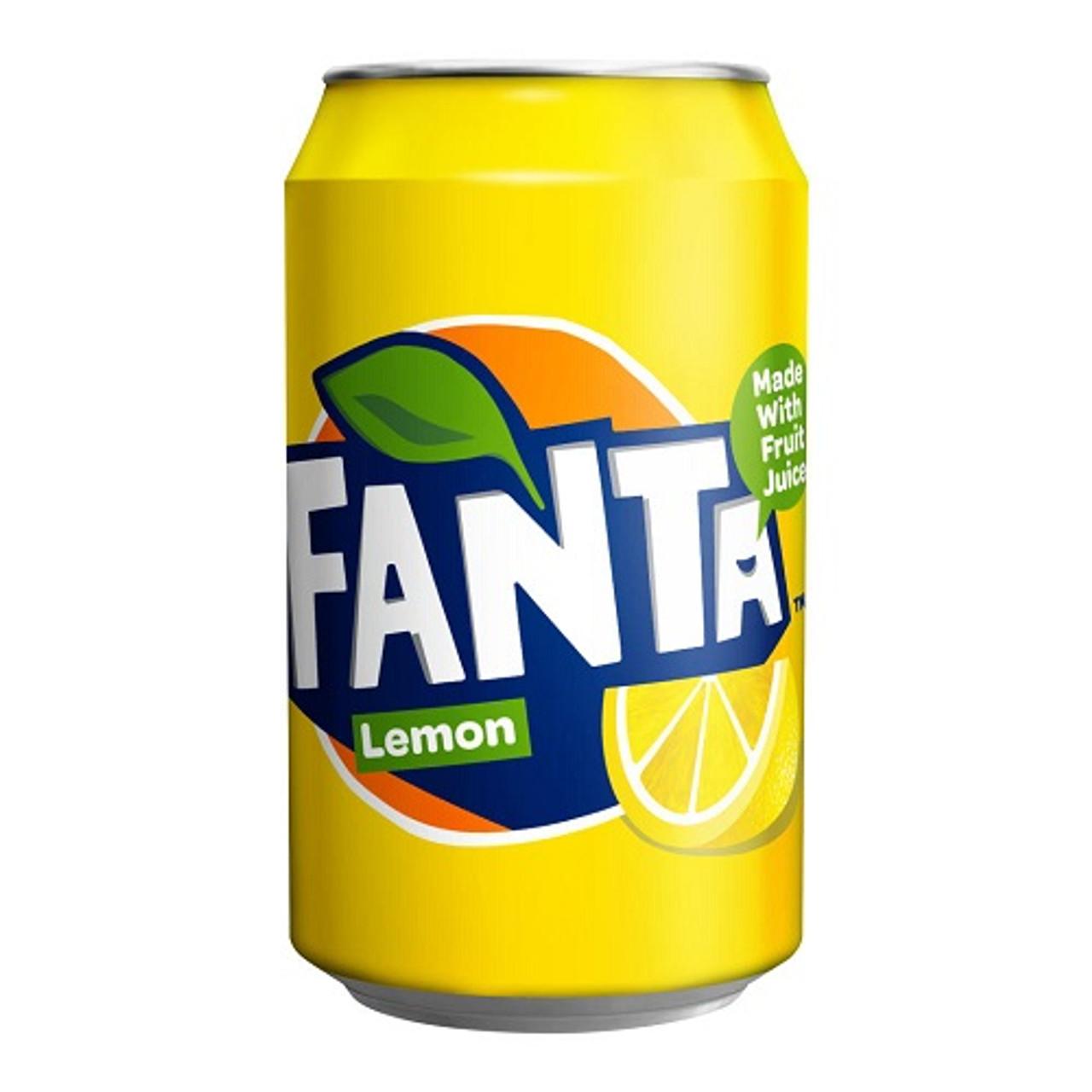 Fanta Lemon Can 330ml