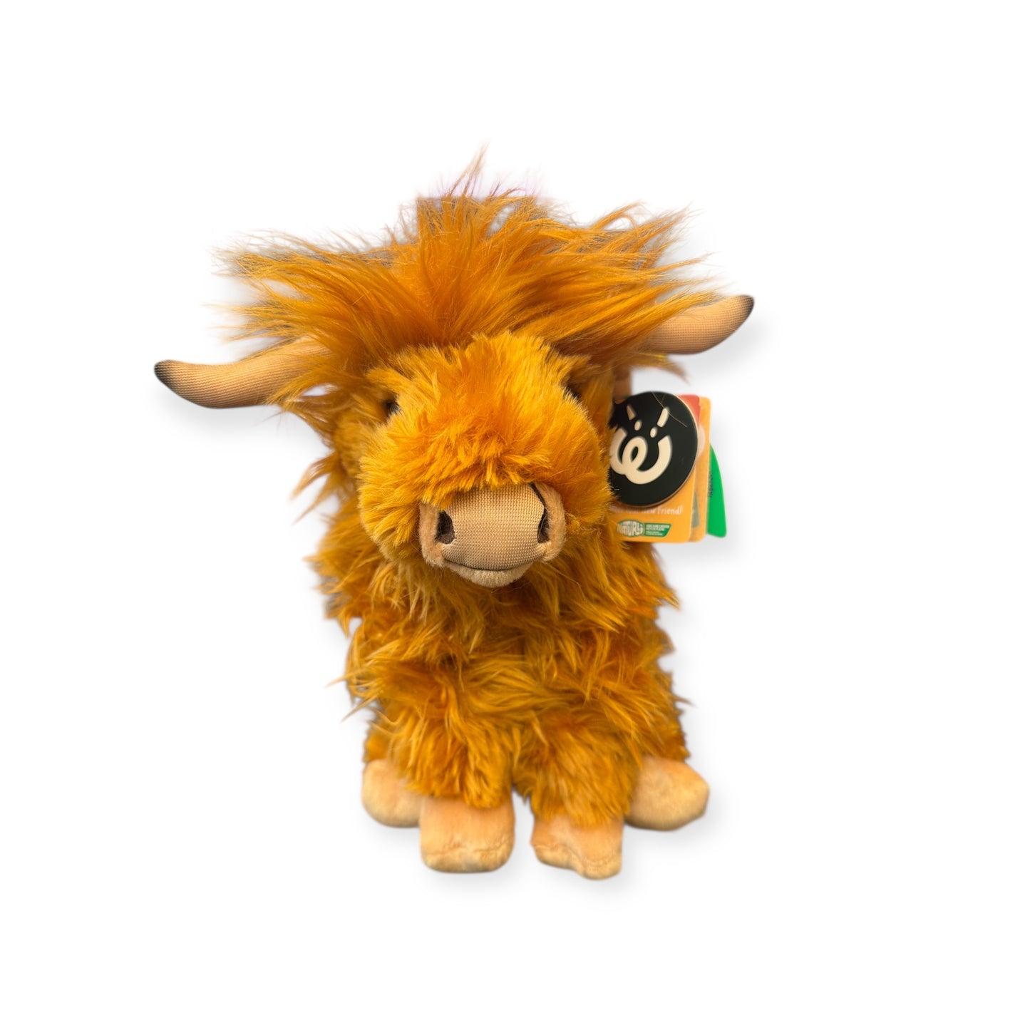 Living Nature Highland Cow Plush Stuffed Animal Toy