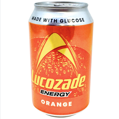 Lucozade Orange Can 350ml