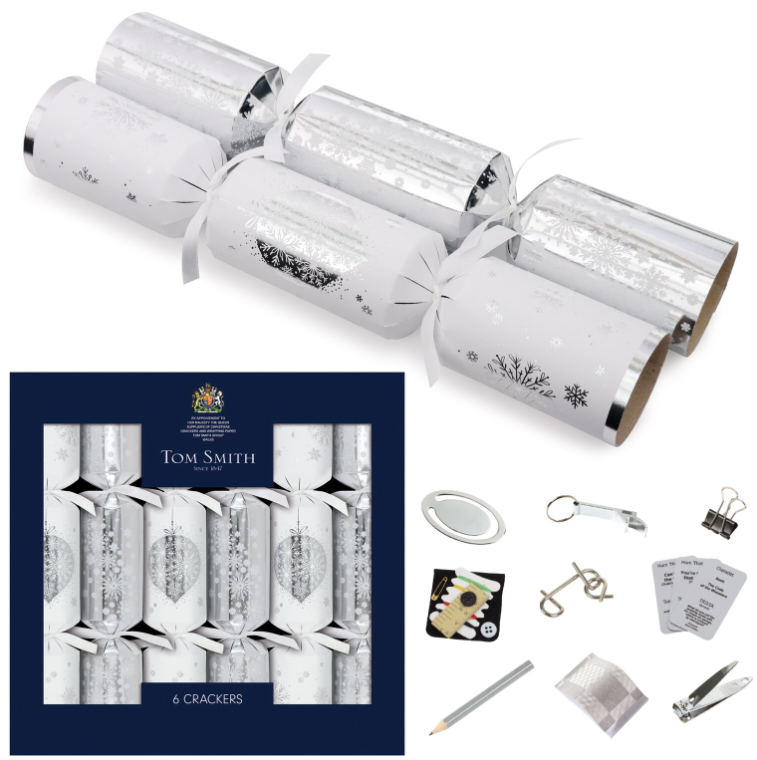 Tom Smith's Silver Premium Crackers 6 x 14"