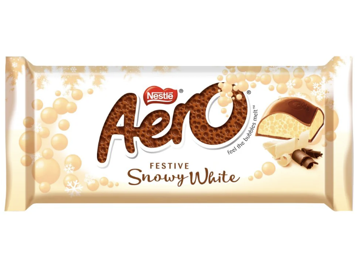 AERO Festive White Sharing Bar 90g