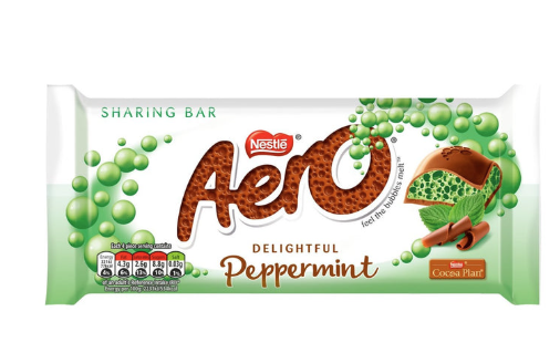AERO Peppermint Sharing Bar 90g