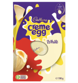 Cadbury White Cream Egg Egg 190g