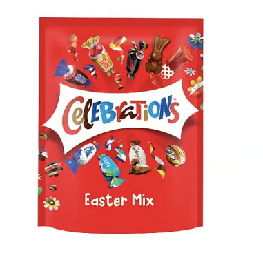 Mars Celebrations Large Sharing Pouch Easter Mix 350g