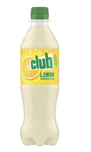 Club Lemon Bottle 500ml