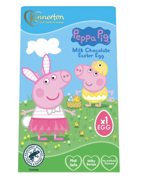 Kinnerton Peppa Pig Easter Egg 50g