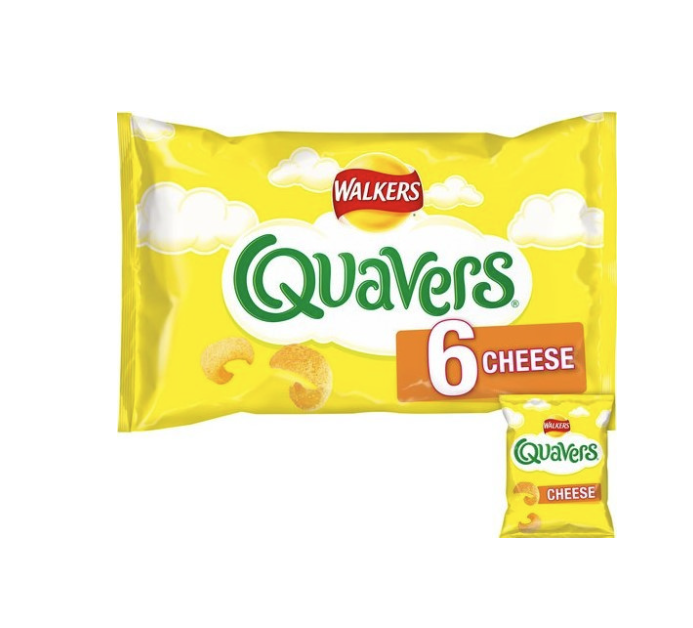 Quavers 6 Pack 96g (6x16g)