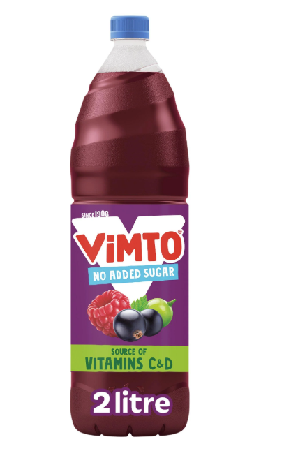 Vimto NSA Real Fruit Squash 2ltr