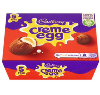 Cadbury Creme Egg Chocolate 5pk 200g