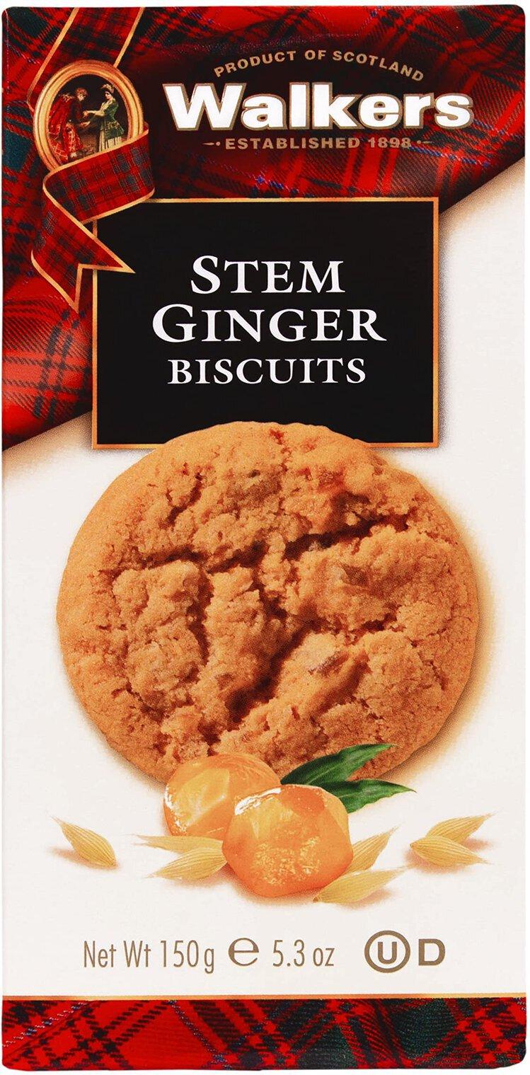 Walkers Stem Ginger Biscuits 150g