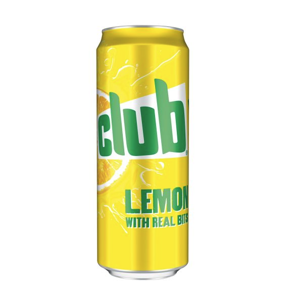 Club Lemon Soda Can 330ml
