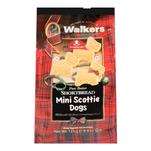 Walkers Mini Shortbread Scottie Dogs