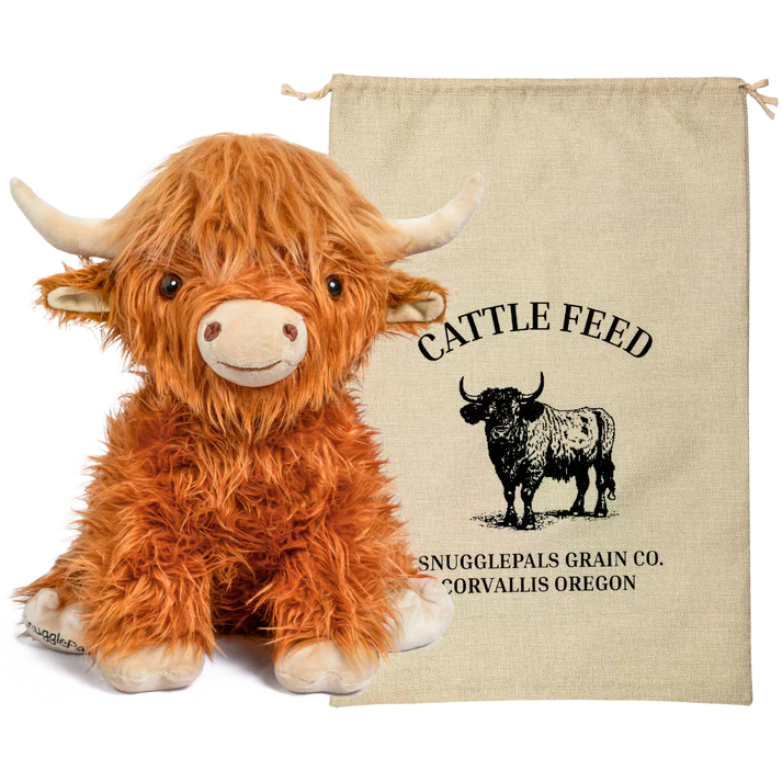 Jumbo Highland Cow SnugglePal