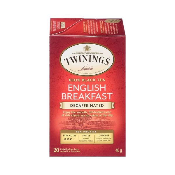 Twining's English Breakfast Decaf 20ct