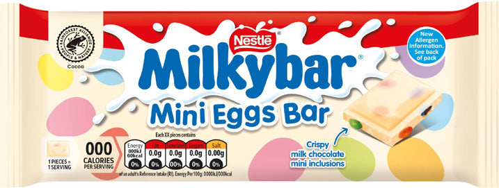 Nestle Milkybar Mini Eggs Bar 100g
