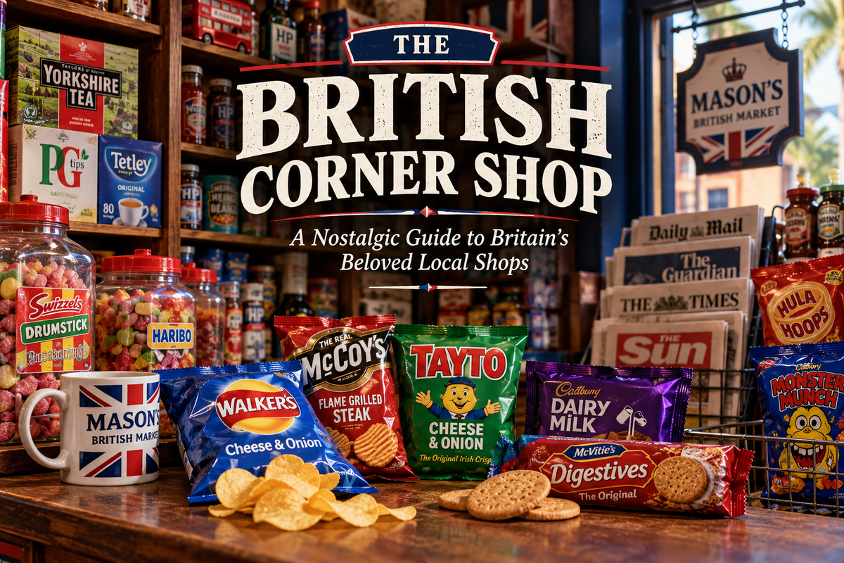 The British Corner Shop: A Nostalgic Guide to Britain's Beloved Local Shops | Mason's British Market