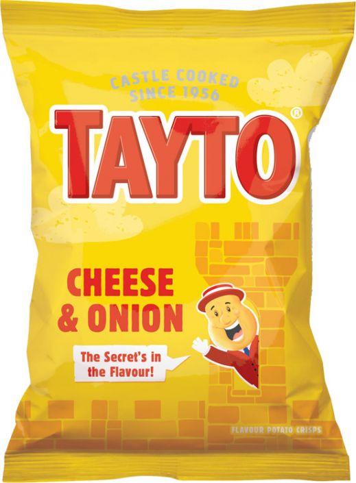 Tayto NI Cheese & Onion Crisps 32.5g