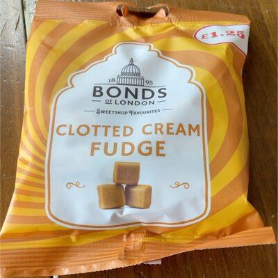 Bonds Clotted Cream Fudge 120g
