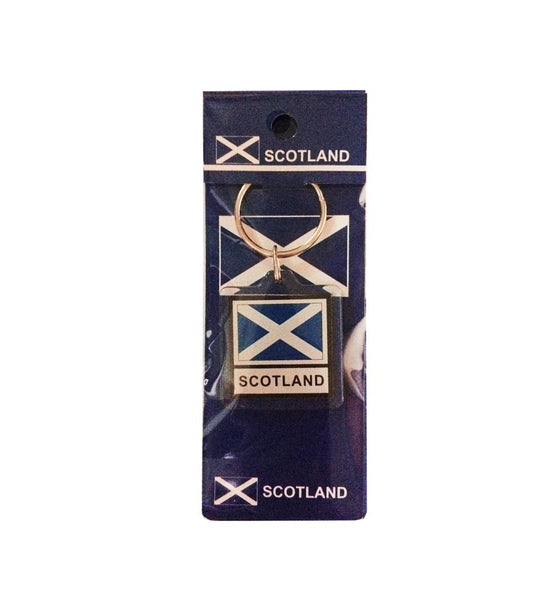 Scotland St. Andrew's Flag Keyring