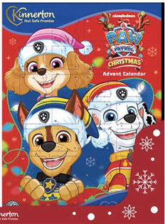 Kinnerton Advent Calendar 40g - Paw Patrol