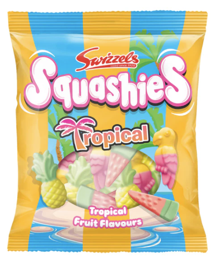 Swizzels Squashies Tropical 100g
