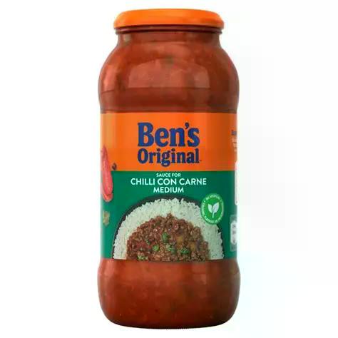 Ben's Original Chilli Con Carne Medium Sauce 450g
