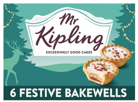 Mr. Kipling Festive Bakewells 6 Pack 230g