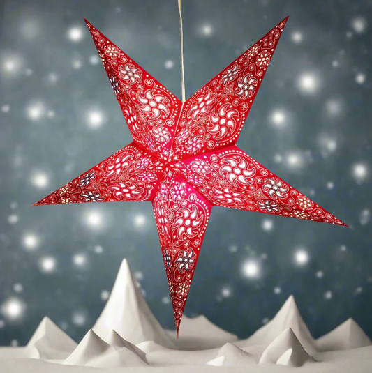 Paper Starlight - Firework Red