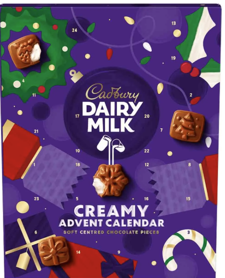 Cadbury Dairy Milk Advent Calendar 170g