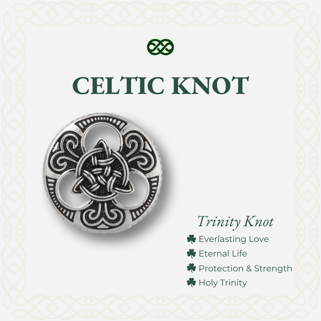 Men's Celtic Knot™ Pendant | Stainless Steel Cuban Necklace