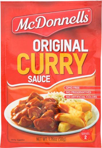 McDonnells Original Curry Sauce Sachets 50g