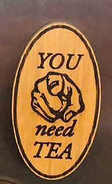 Oak Fridge Magnets - Tea