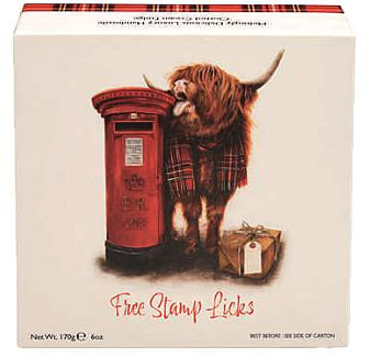 Gardiners Free Stamp Licks Fudge Gift Box 170g