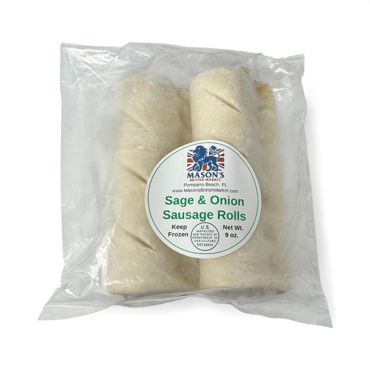 Mason's Sage & Onion Sausage Rolls 2pk 9oz
