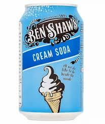Ben Shaws Cream Soda Can