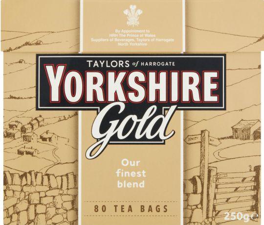 Taylors Yorkshire Gold Teabags 80ct