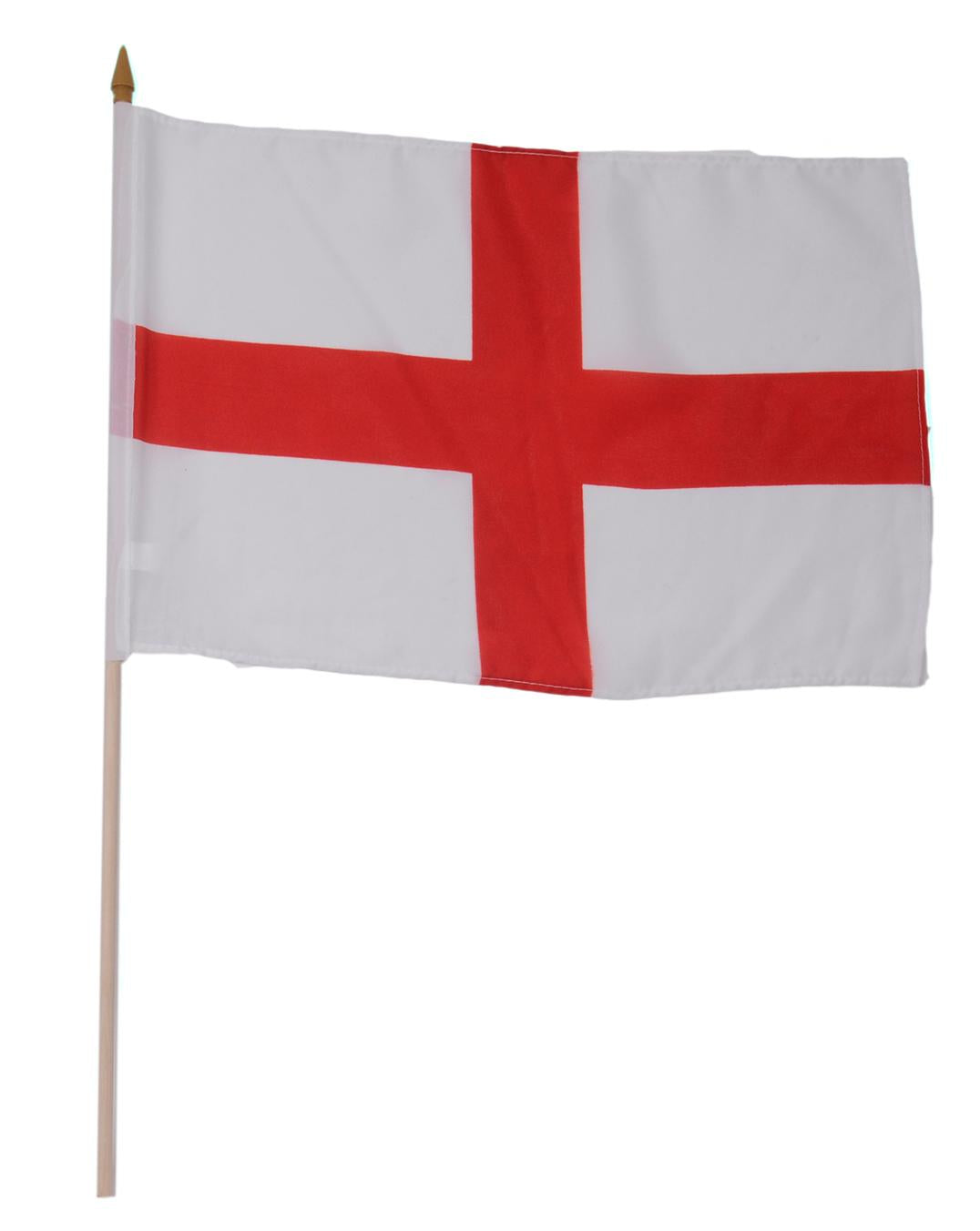 England 12"x18" Stick Flag