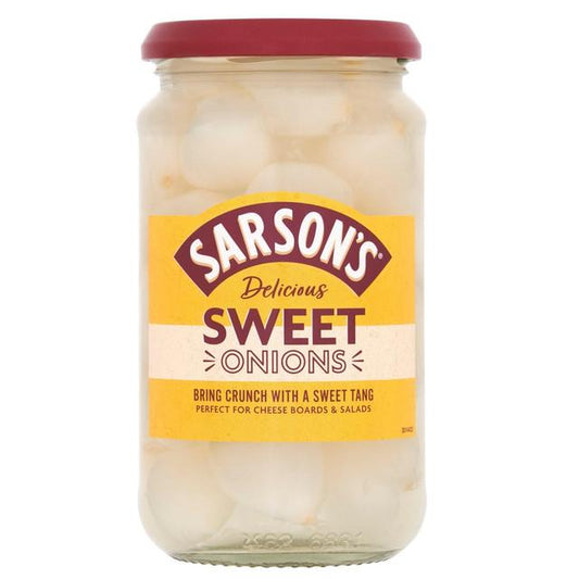 Sarson's Sweet & Mild Silverskin Onions 460g