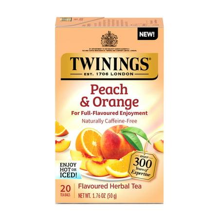 Twinings Peach & Orange Tea 20ct