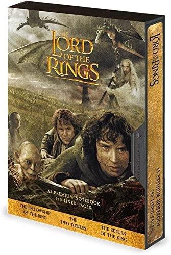 The Lord of the Rings VHS Style Premium A5 Notebook