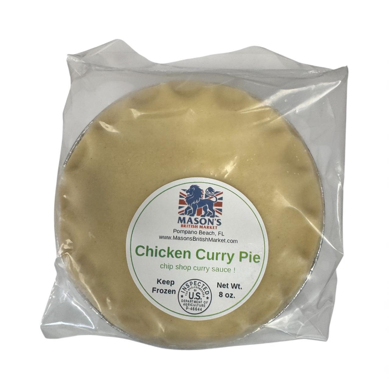 Mason's Chicken Curry Pie 9oz