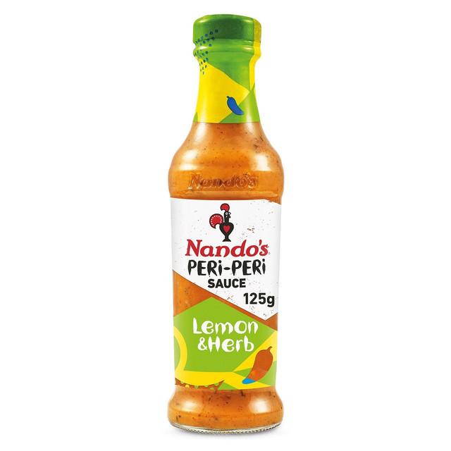 Nando's Extra Mild Lemon & Herb Peri-Peri Sauce Jar 125g