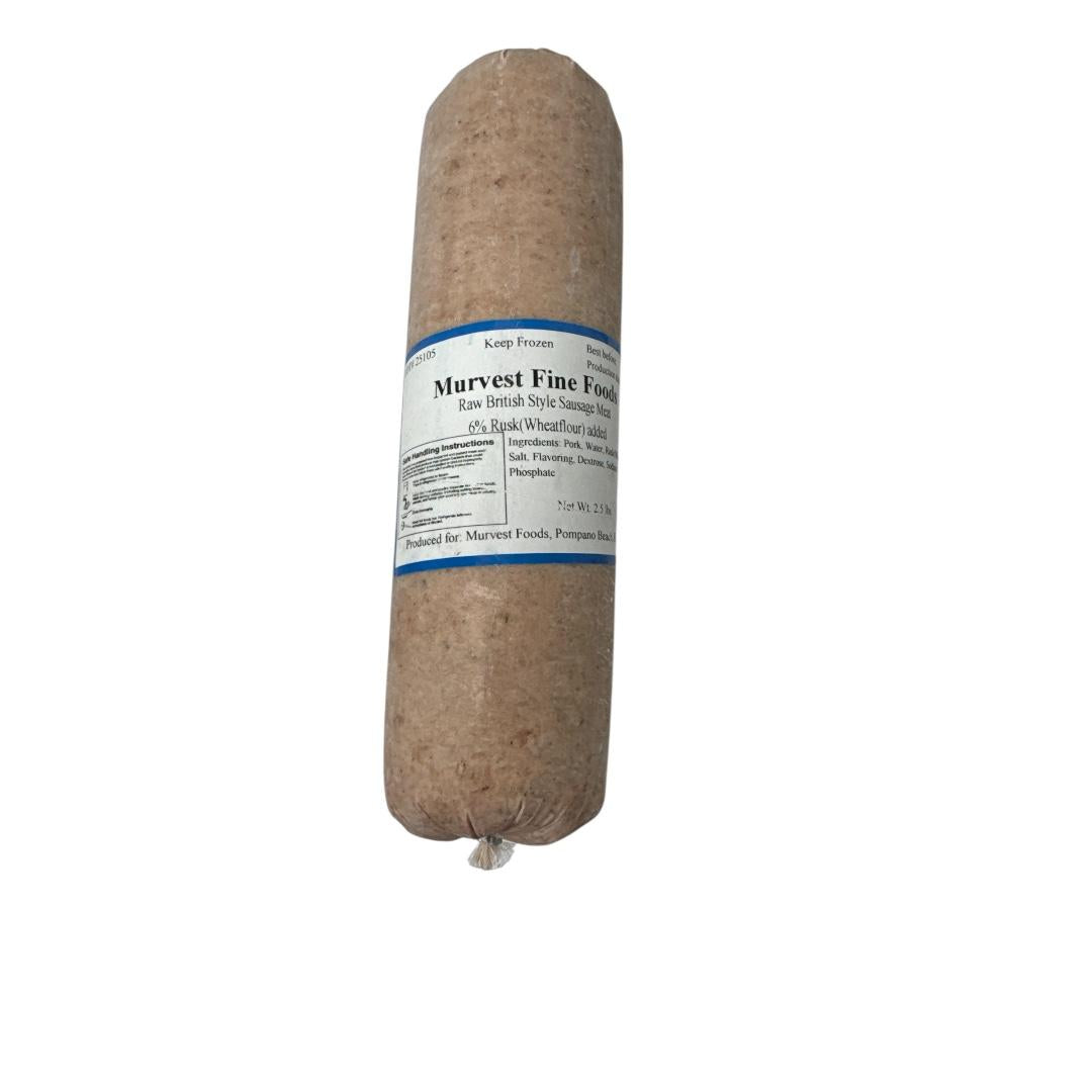 Raw British Style Sausage Meat 2.5lb