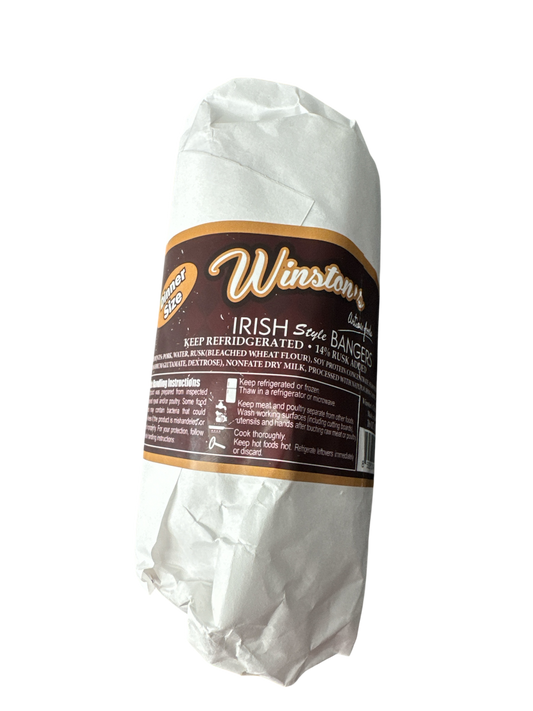 Winston Irish Style Dinner Size Bangers 1lb
